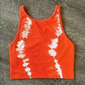 ATHLETA Aurora High Neck Crop Tank Size Small
